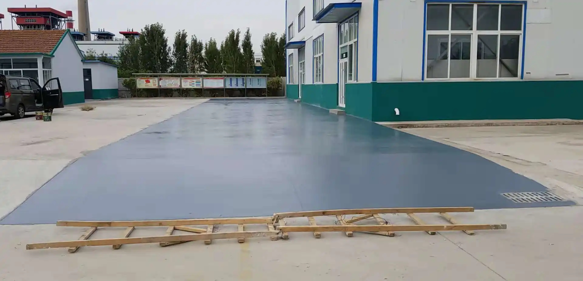 亳州车间厂房地坪漆修补翻新